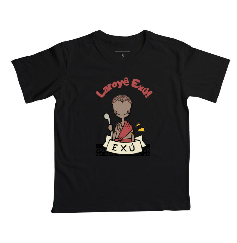 Camiseta Infantil - Laroyê Exú