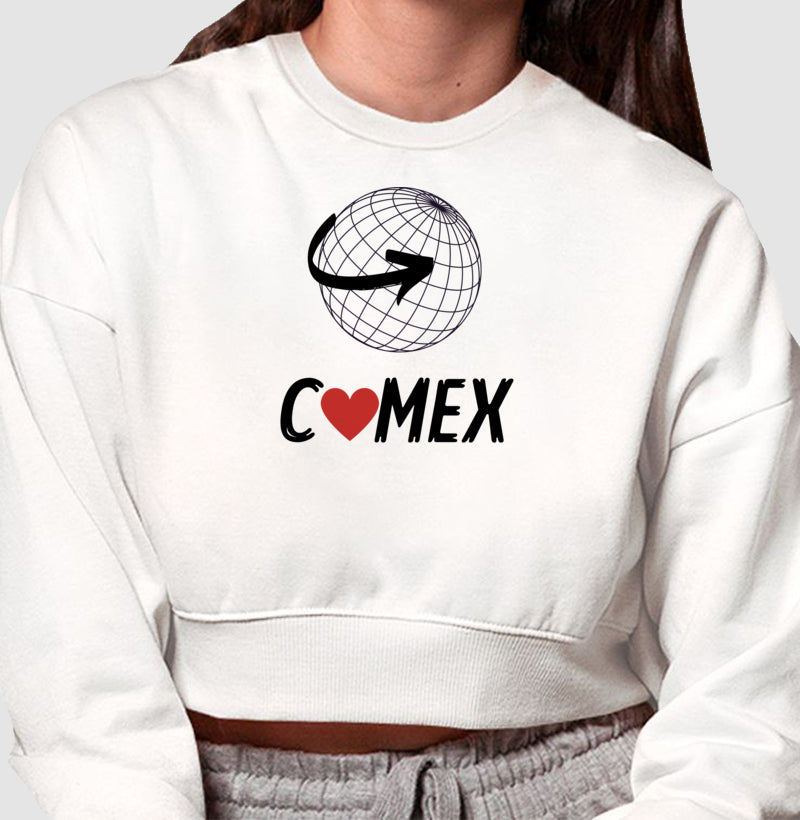 Moletom Cropped - Comex