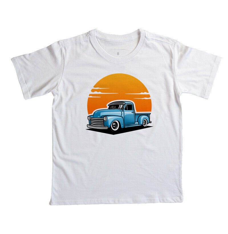 Camiseta Infantil - Carro Retrô