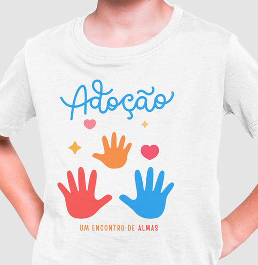 Camiseta Infantil - Adoção 4