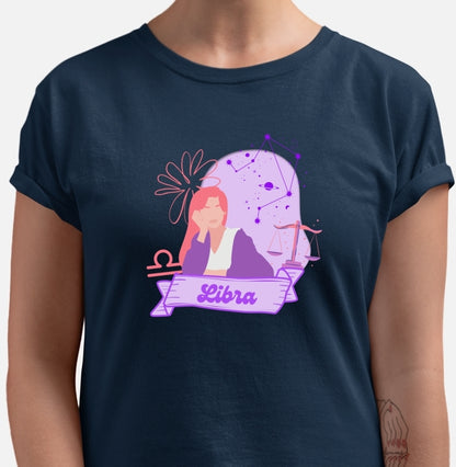 Camiseta - Libra Mulher