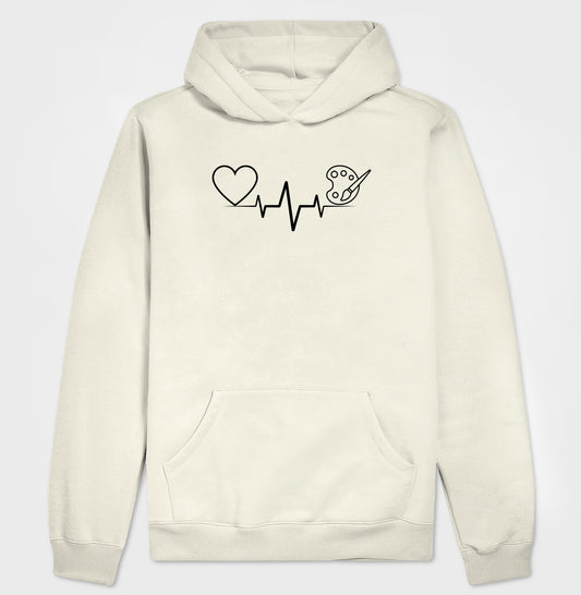 Moletom Hoodie - Frequência Pintura