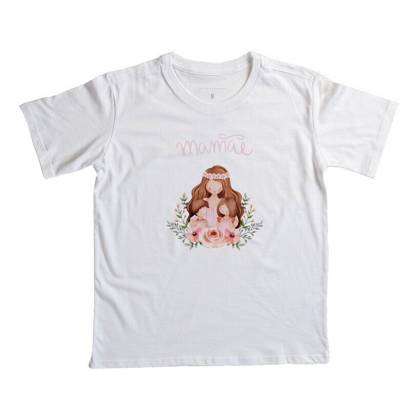 Camiseta Infantil - Mamãe