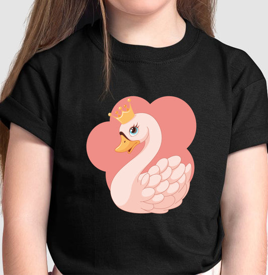 Camiseta Infantil - Cisne