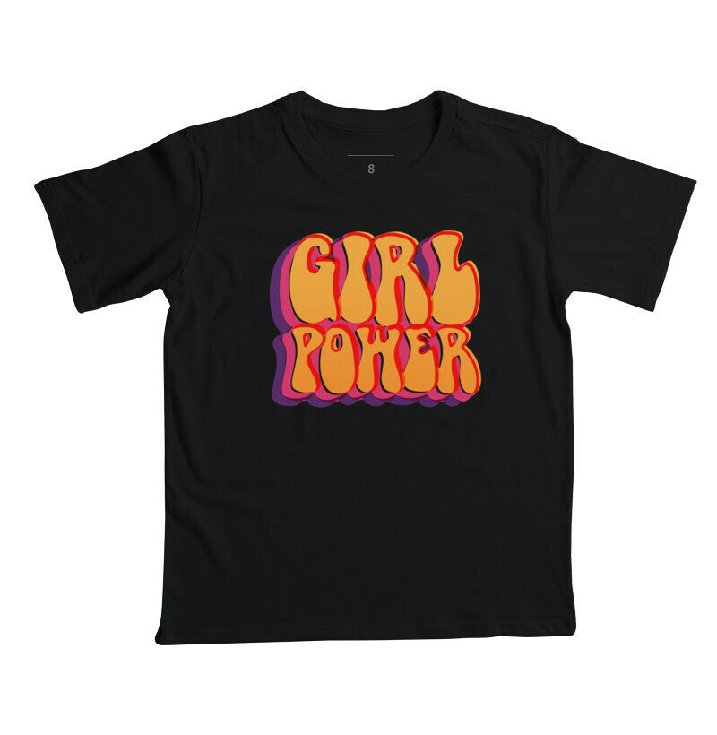 Camiseta Infantil - Girl Power Fernanda