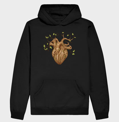 Moletom Hoodie - Coração Raiz