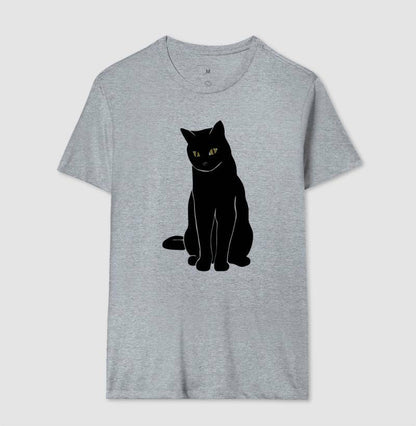 Camiseta - Gato Preto Místico