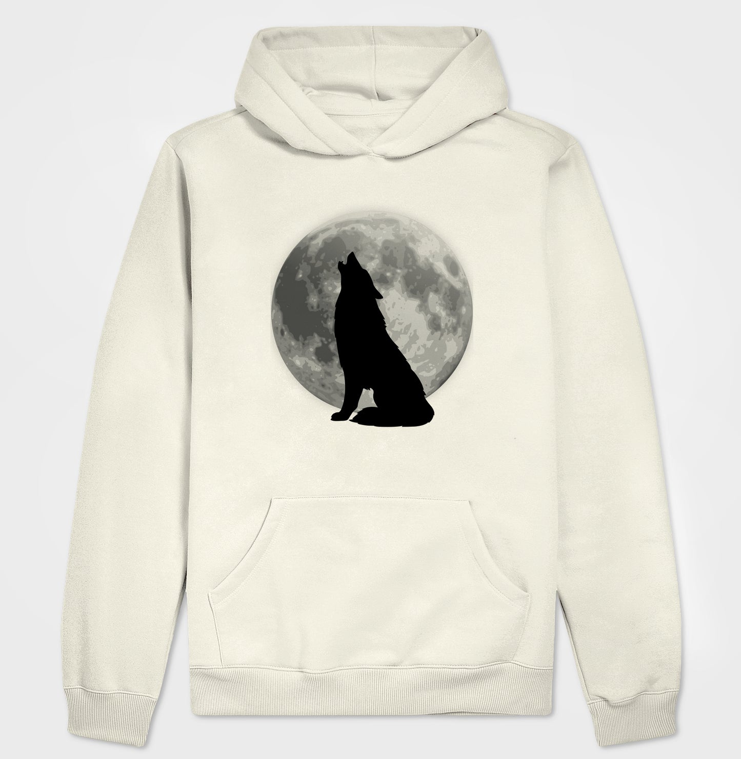 Moletom Hoodie - Lobo Luar