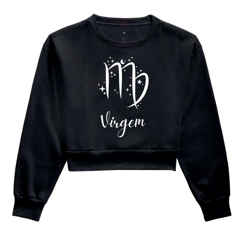 Moletom Cropped - Virgem