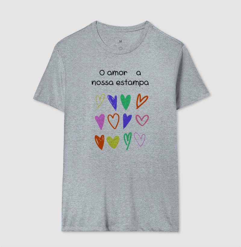 Camiseta - Estampa Amor