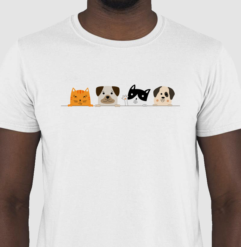 Camiseta - Pets