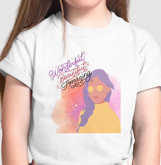 Camiseta Infantil - Girl Power Paula