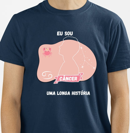 Camiseta - Signo de Câncer Homem (Eu sou)