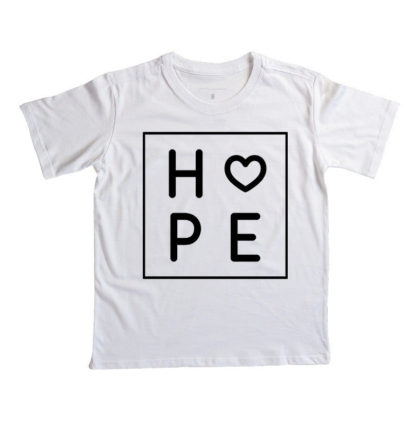 Camiseta Infantil - Hope Coração