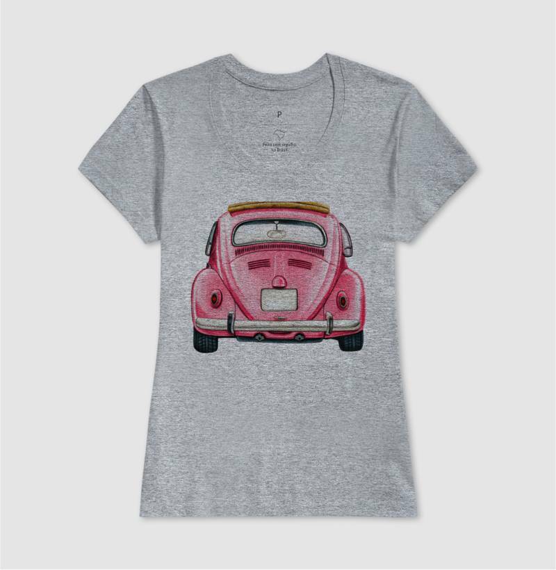 Baby Look - Fusca Rosa