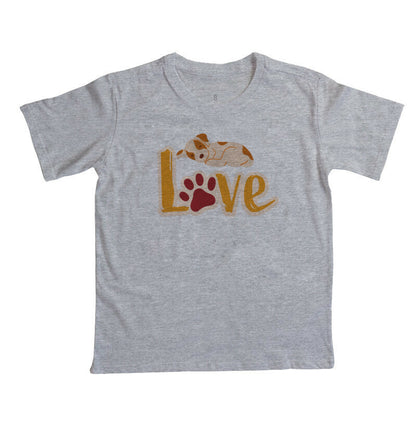 Camiseta Infantil - Dog Love