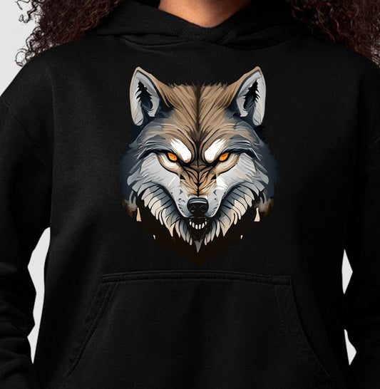 Moletom Hoodie - Lobo