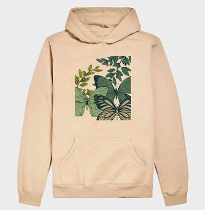 Moletom Hoodie - Borboletas Verdes