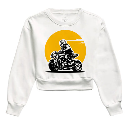 Moletom Cropped - Moto