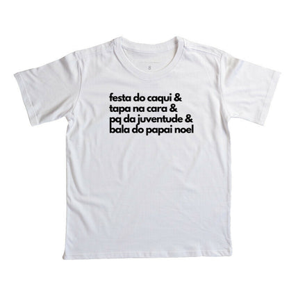 Camiseta Infantil - Festa do Caqui