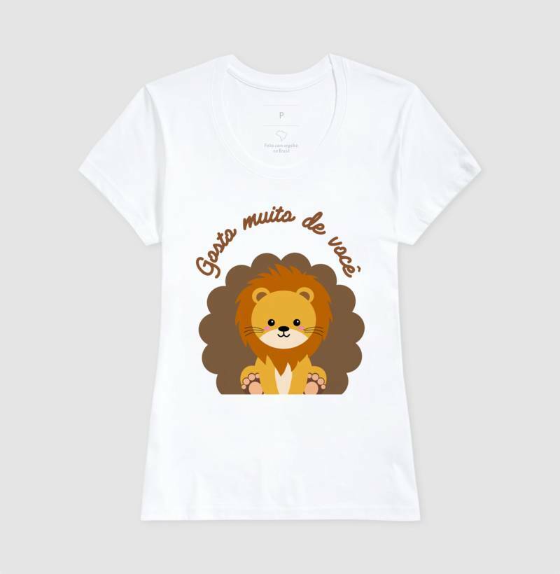 Baby Look - Leãozinho