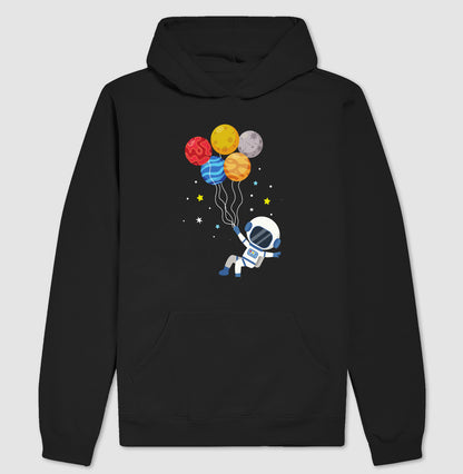 Moletom Hoodie - Astronauta de Bexiga