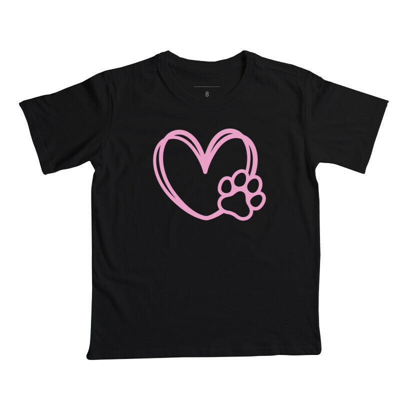 Camiseta Infantil - Dog Heart