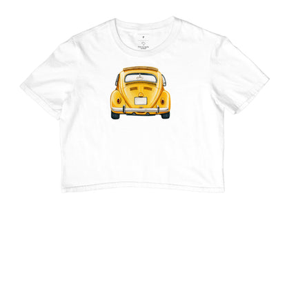 Cropped - Fusca Amarelo