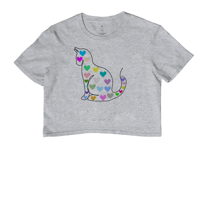 Cropped - Gato de Coração