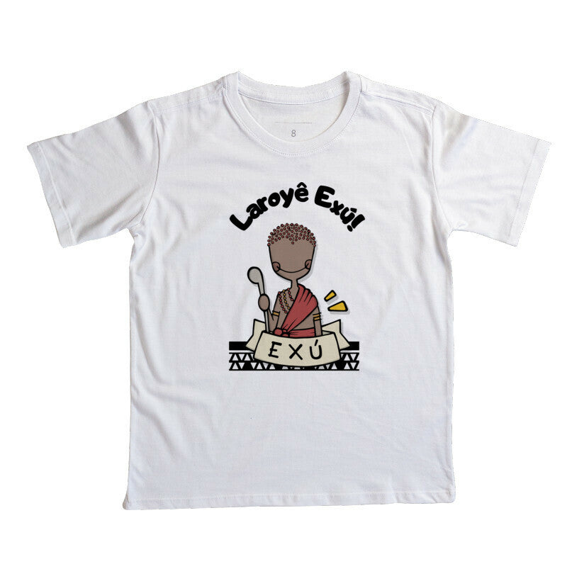 Camiseta Infantil - Laroyê Exú