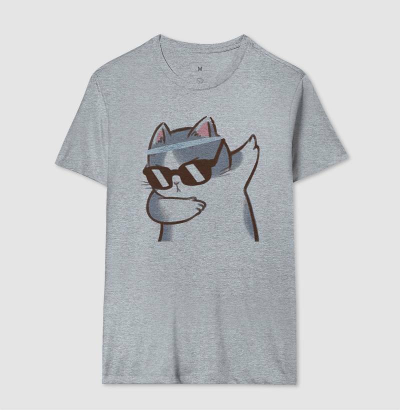 Camiseta - Gato Divertido