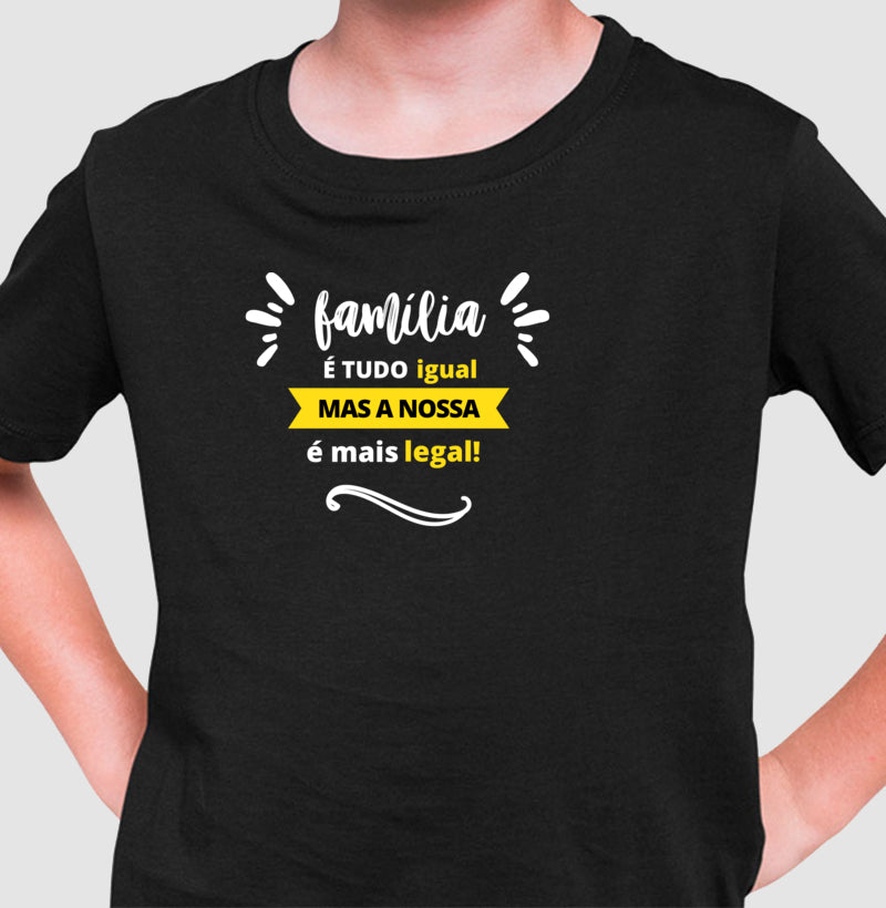 Camiseta Infantil - Família