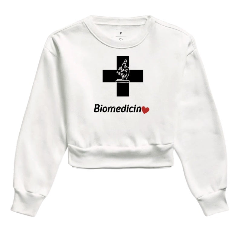 Moletom Cropped - Biomedicina