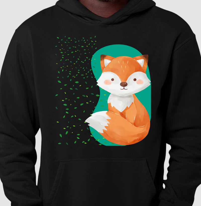 Moletom Hoodie - Raposa