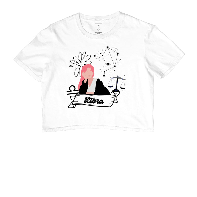 Cropped - Libra Mulher