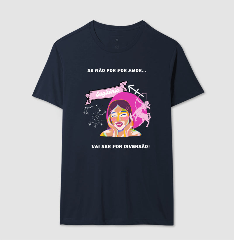 Camiseta - Sagitário Diversão Mulher