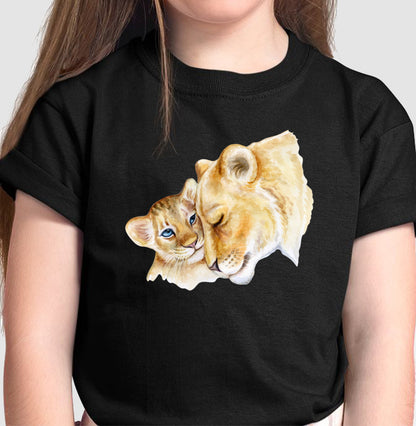 Camiseta Infantil - Mãe Leoa