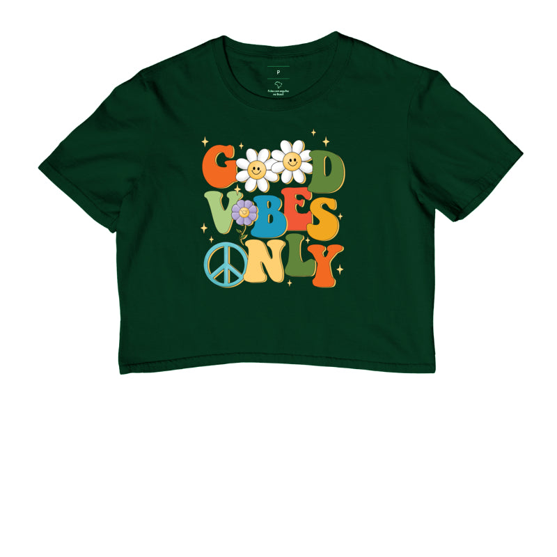 Cropped - Good Vibes Only