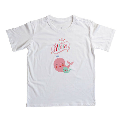 Camiseta Infantil - Mãe Cute