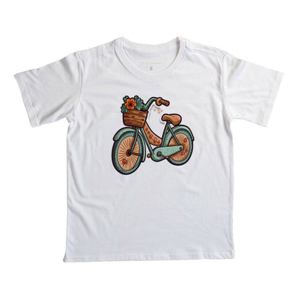 Camiseta Infantil - Bike Retrô