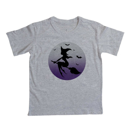 Camiseta Infantil - Bruxa Lua