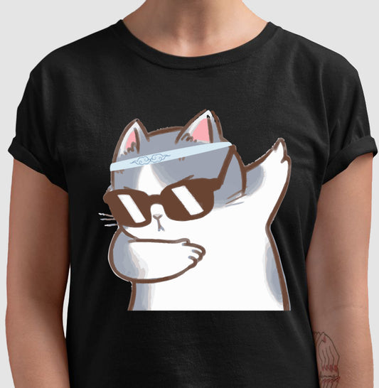 Camiseta - Gato Divertido