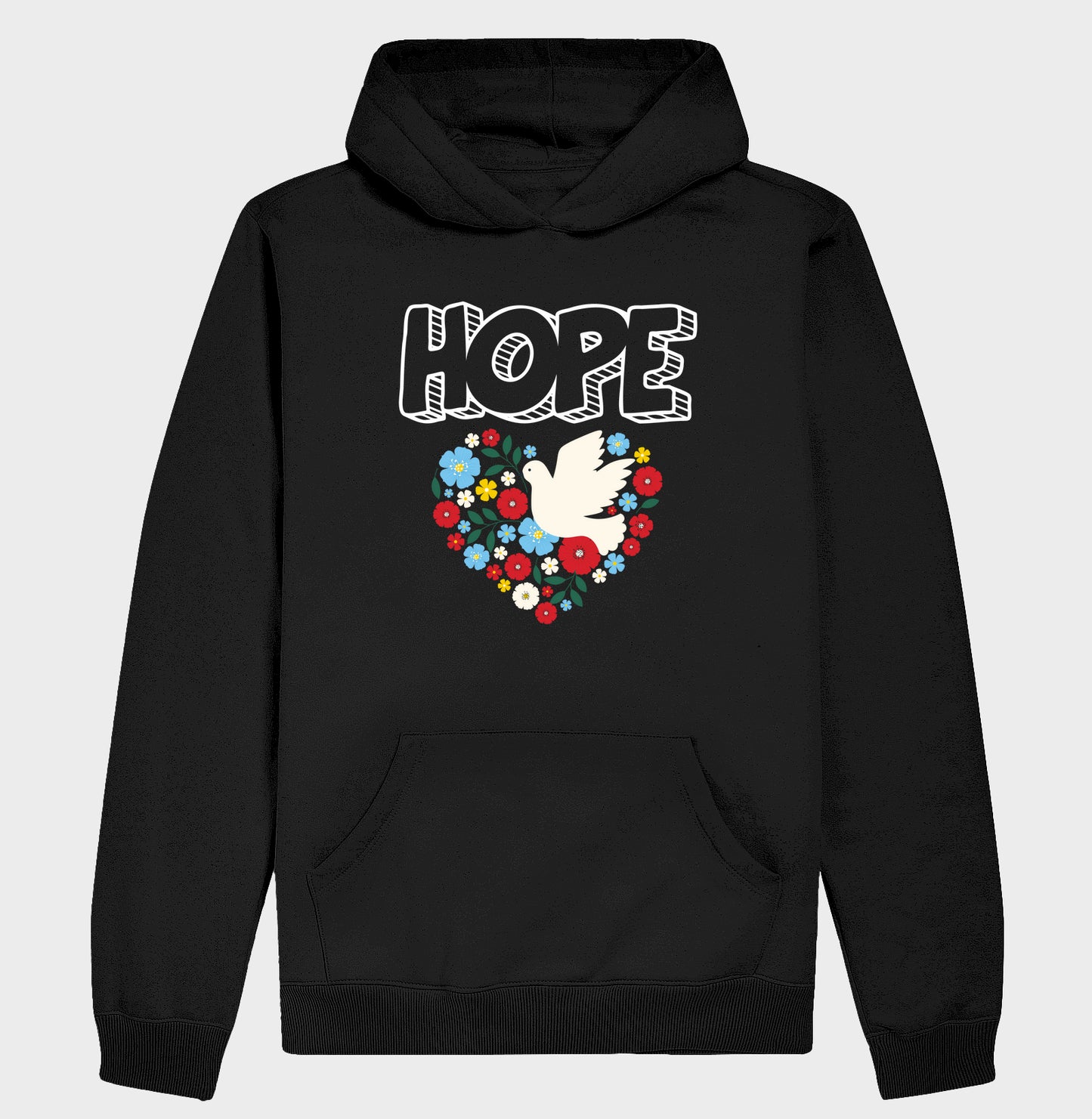 Moletom Hoodie - Hope and Peace