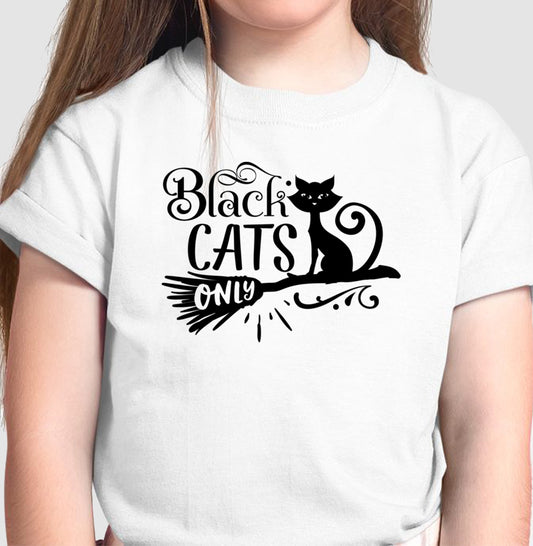 Camiseta Infantil - Black Cats