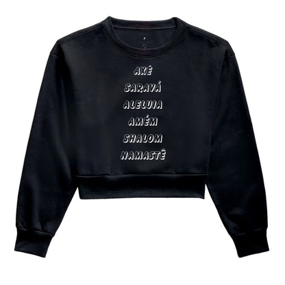 Moletom Cropped - Universalista