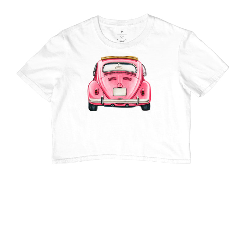 Cropped - Fusca Rosa