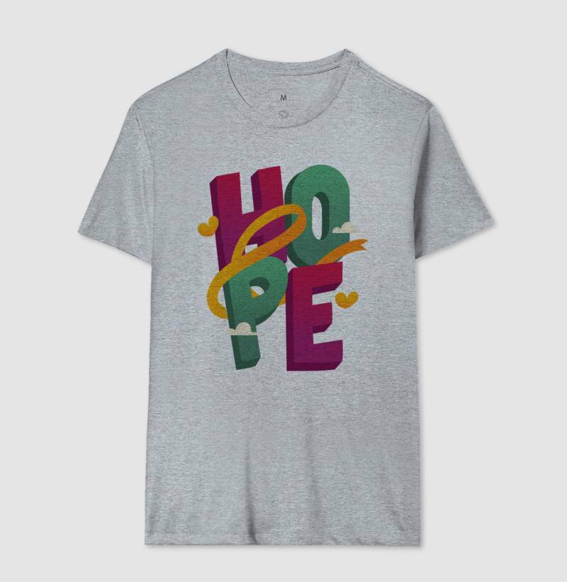 Camiseta - Hope Colorida