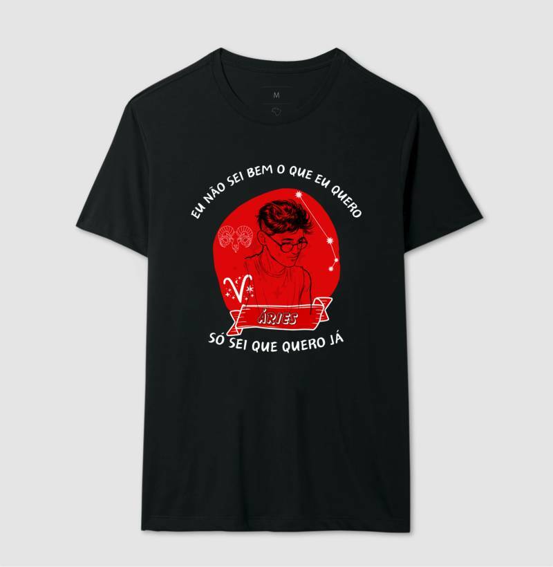 Camiseta - Áries Querer Homem