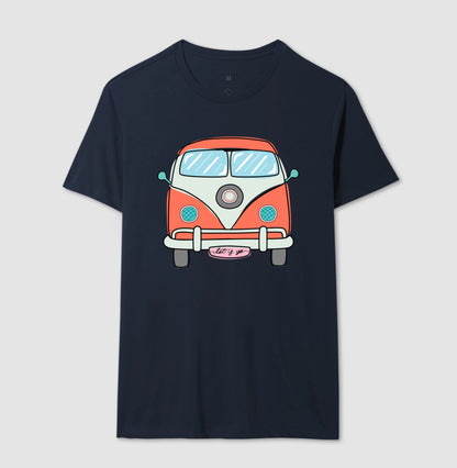 Camiseta - Kombi Laranja