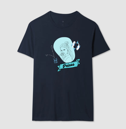 Camiseta - Peixes Mulher